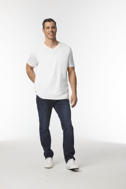 Softstyle Euro Fit Adult V-Neck T-Shirt
