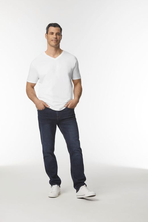 Softstyle Euro Fit Adult V-Neck T-Shirt