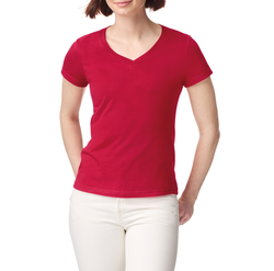 Softstyle Fitted Ladies' V-Neck T-Shirt