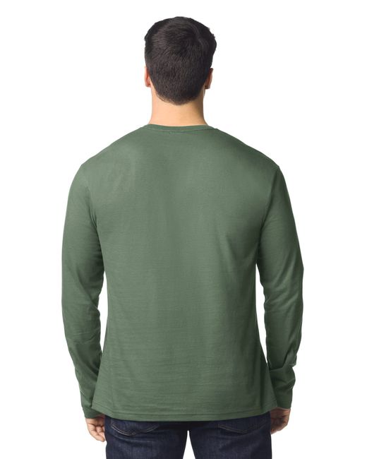 Camiseta SoftStyle manga larga hombre