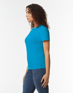Camiseta Softstyle peso medio mujer