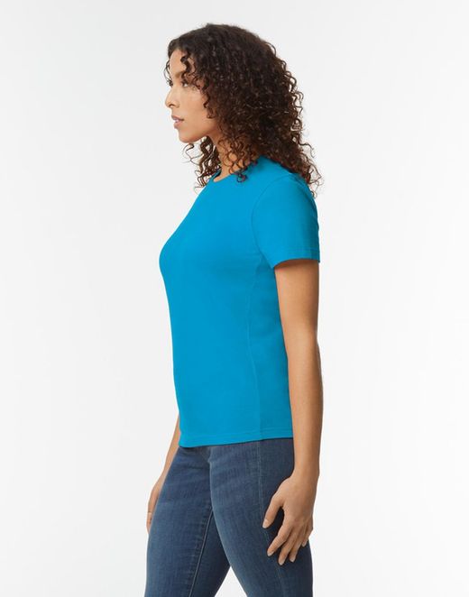 Camiseta Softstyle peso medio mujer