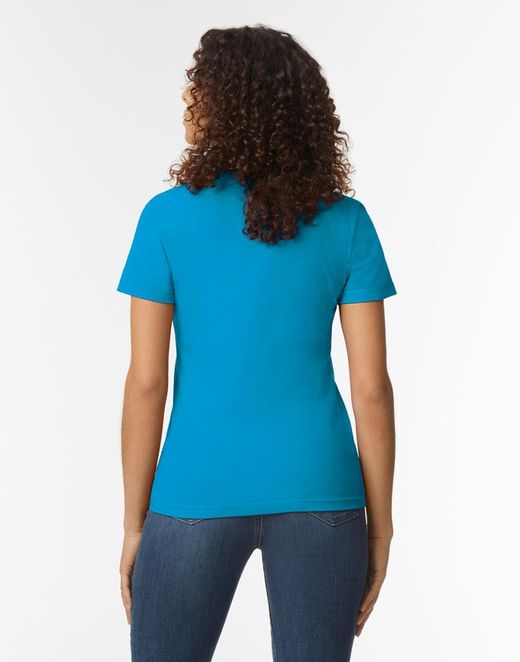 Camiseta Softstyle peso medio mujer