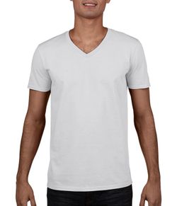 Herren Softstyle® T-Shirt mit V-Ausschnitt