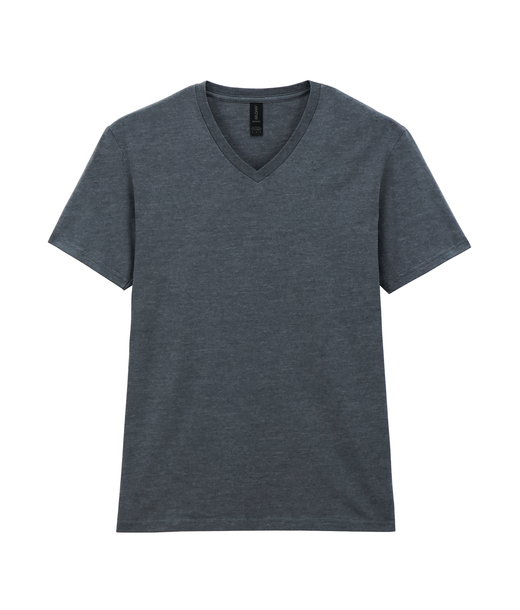 Herren Softstyle® T-Shirt mit V-Ausschnitt