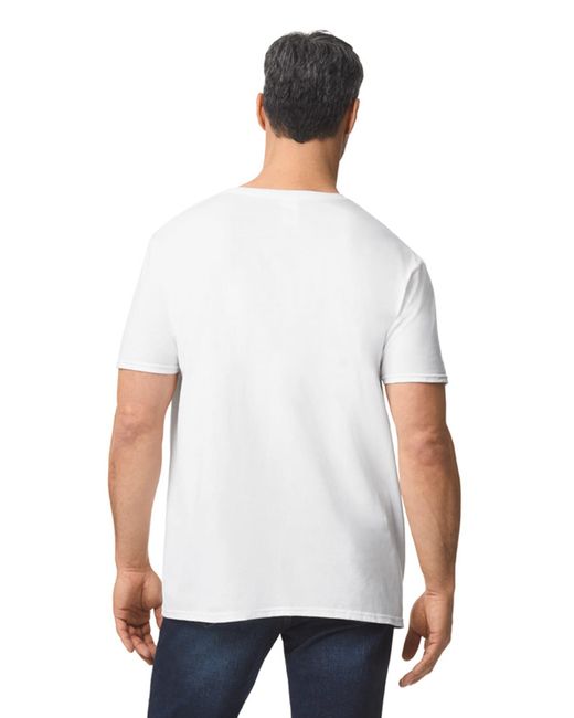 Herren Softstyle® T-Shirt mit V-Ausschnitt