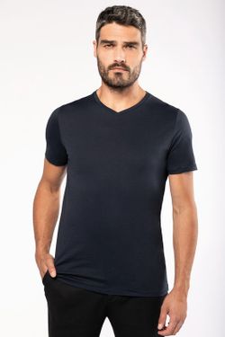 Camiseta Supima® Cuello De Pico Manga Corta Para Hombre