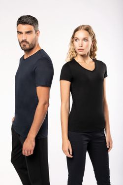 Camiseta Supima® Cuello De Pico Manga Corta Para Hombre