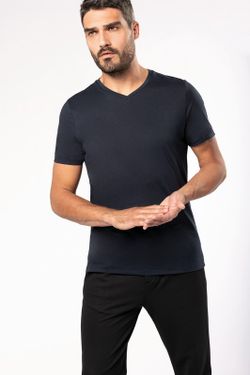 Camiseta Supima® Cuello De Pico Manga Corta Para Hombre