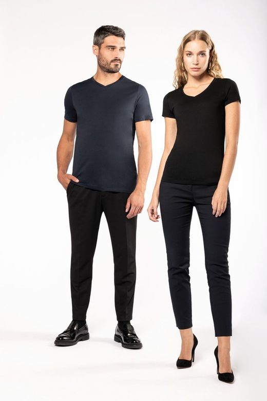 Camiseta Supima® Cuello De Pico Manga Corta Para Hombre