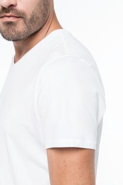 Camiseta Supima® Cuello De Pico Manga Corta Para Hombre