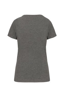Supima® Kurzarm T-Shirt mit V-Ausschnitt für Damen