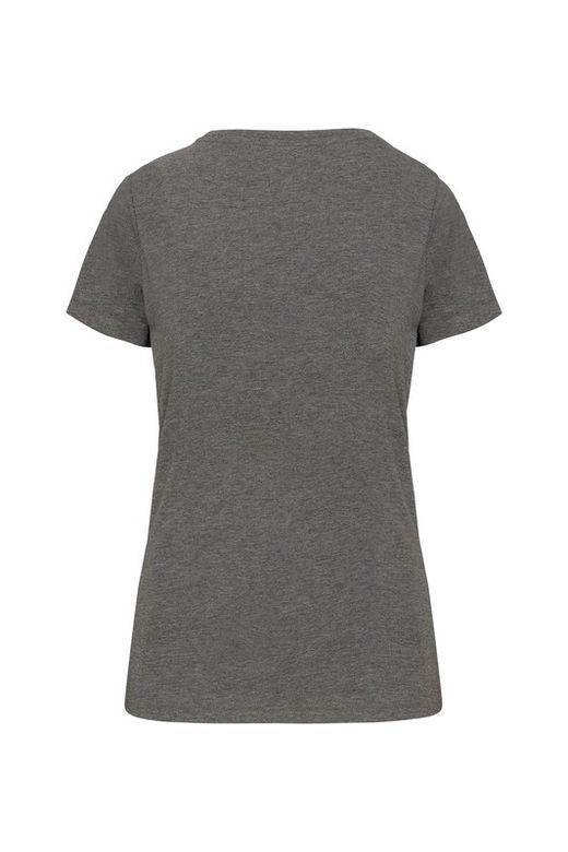 Supima® Kurzarm T-Shirt mit V-Ausschnitt für Damen