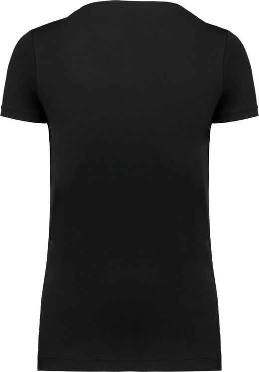 Supima® Kurzarm T-Shirt mit V-Ausschnitt für Damen
