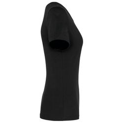 Supima® Kurzarm T-Shirt mit V-Ausschnitt für Damen