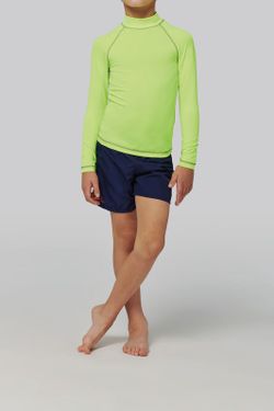 Kinder Langarm Surf T-Shirt Mit UV-Schutz