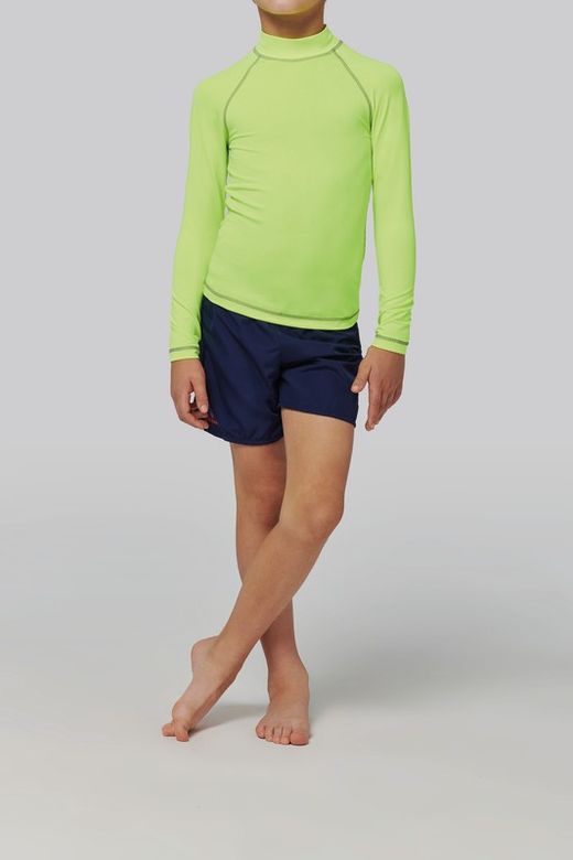 Kinder Langarm Surf T-Shirt Mit UV-Schutz
