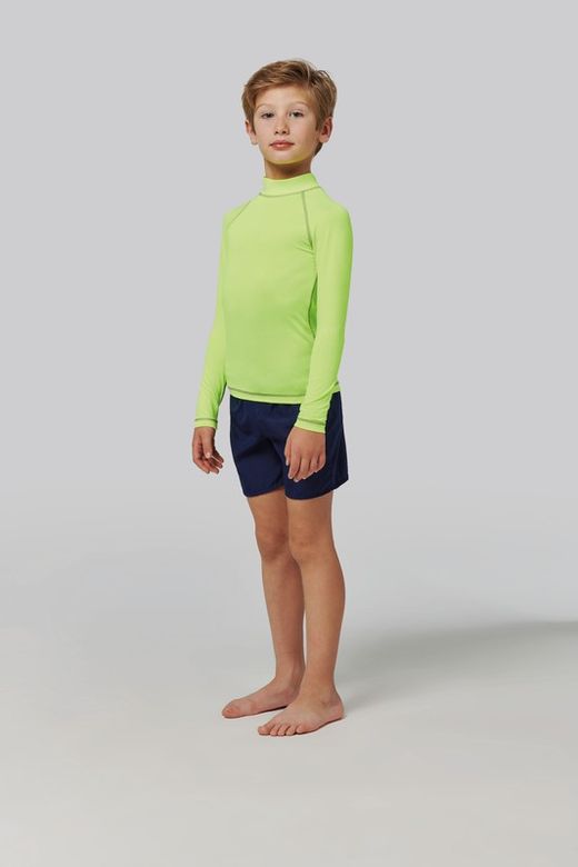 Kinder Langarm Surf T-Shirt Mit UV-Schutz