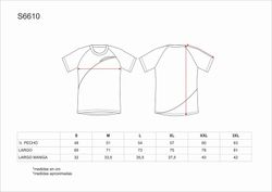 Camiseta técnica en colores flúor de manga corta Naranja