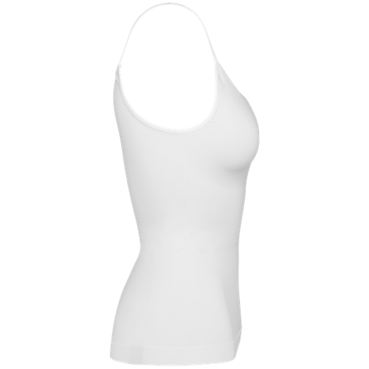 Canotta donna ecosostenibile senza cuciture spalline sottili