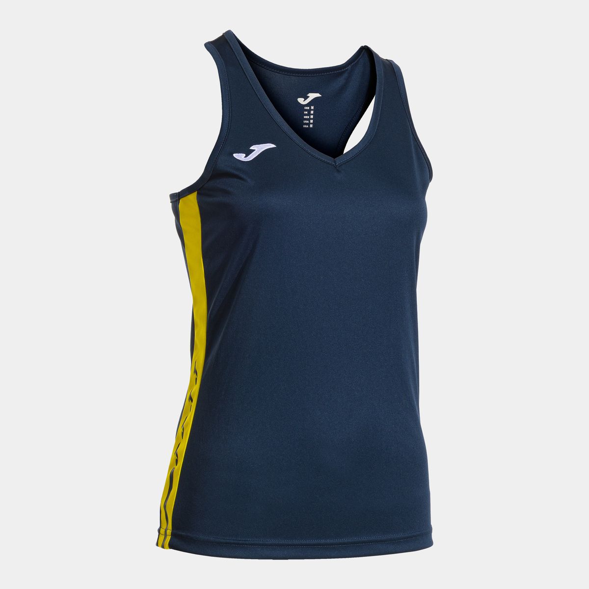 Camiseta Tirantes Olimpiada Dark Navy Amarillo