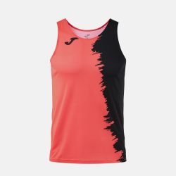 Camiseta Tirantes Picasho Coral Fluor Negro