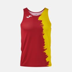 Camiseta Tirantes Picasho Rojo Amarillo