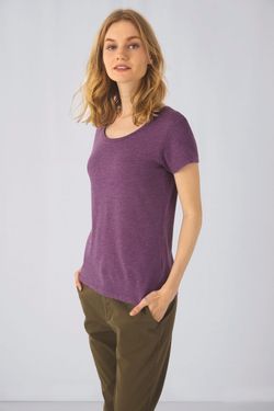 Ladies' TriBlend crew neck T-shirt