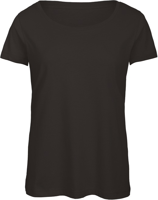 Ladies' TriBlend crew neck T-shirt