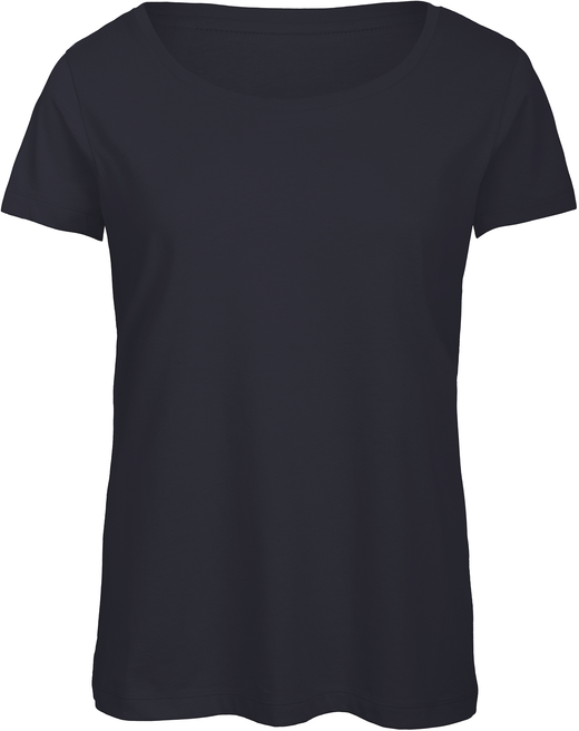 Ladies' TriBlend crew neck T-shirt