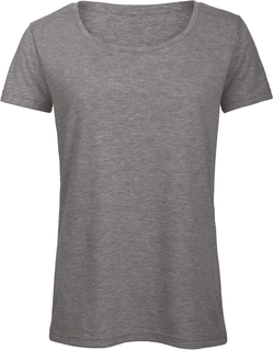 Ladies' TriBlend crew neck T-shirt