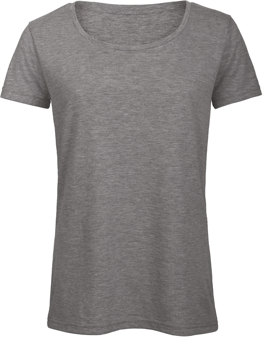 Ladies' TriBlend crew neck T-shirt