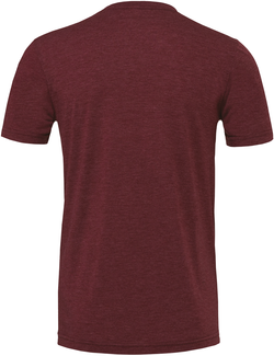 Camiseta triblend 135gr manga corta unisex