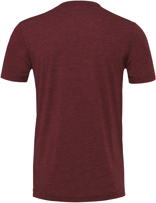 Camiseta triblend 135gr manga corta unisex