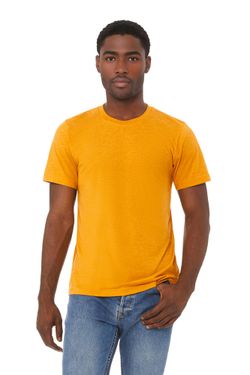 Camiseta triblend 135gr manga corta unisex