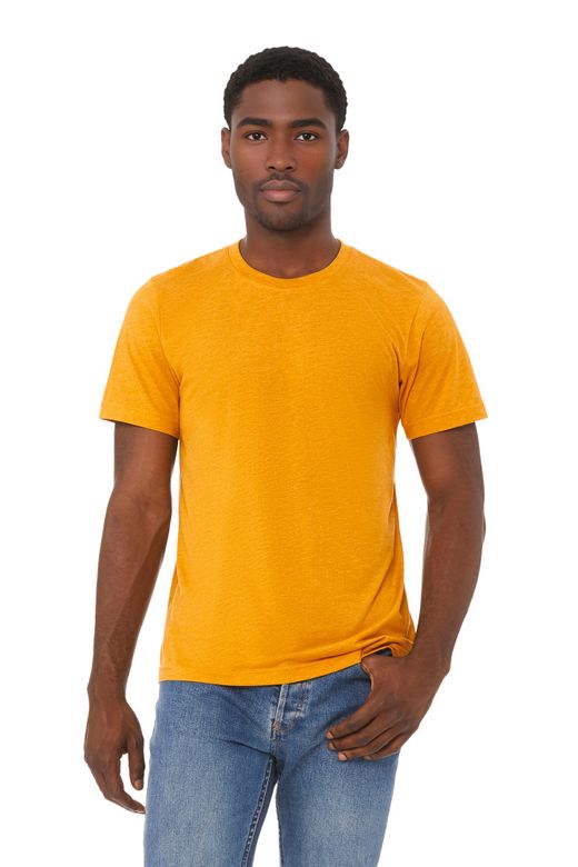 Camiseta triblend 135gr manga corta unisex