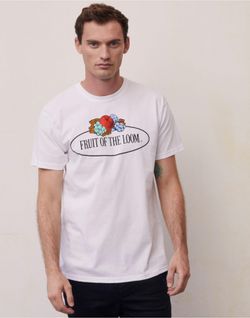 Camiseta Vintage con logo grande impreso