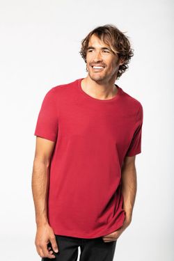 Camiseta vintage manga corta hombre