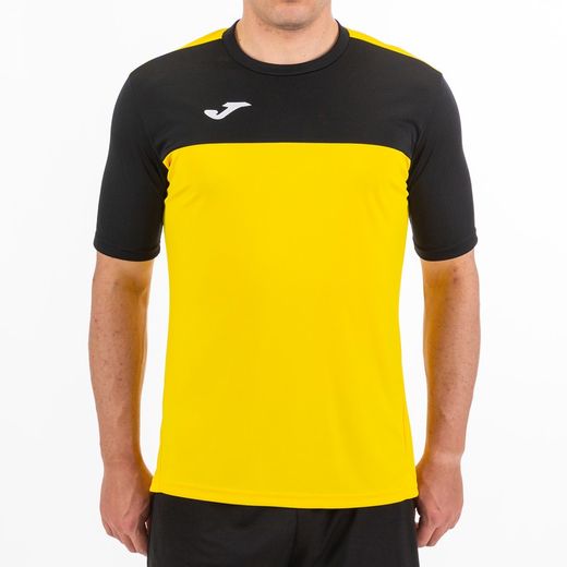 Camiseta Winner Amarillo-Negro M/C