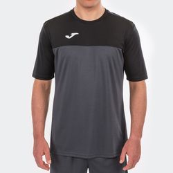 Camiseta Winner Antracita-Negro M/C