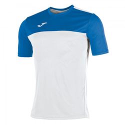 Camiseta Winner Blanco-Royal M/C
