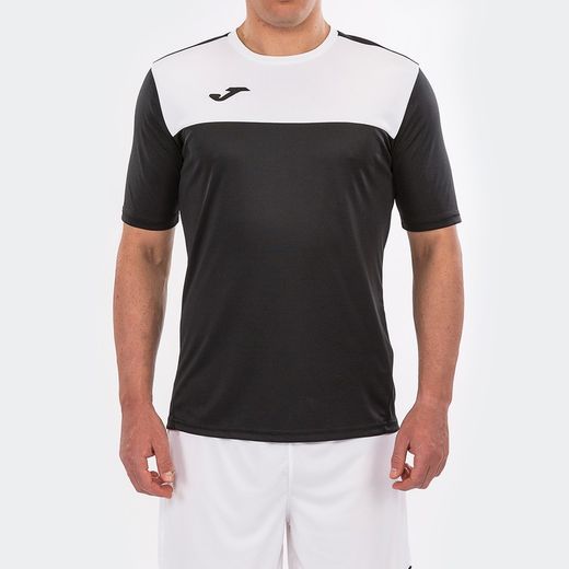 Camiseta Winner Negro-Blanco M/C