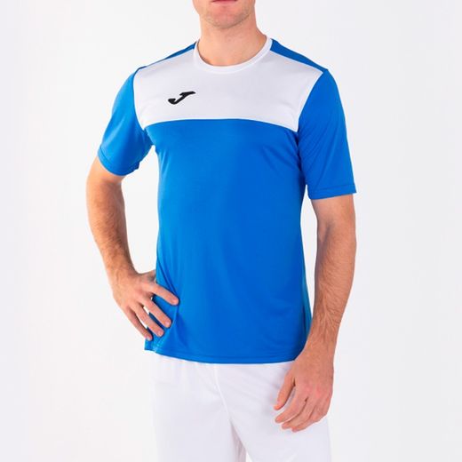 Camiseta Winner Royal-Blanco M/C