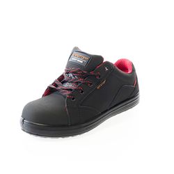 CAMPIO, zapato S3 casual de cordones en cuero flor vacuno DESCAT