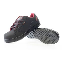 CAMPIO, zapato S3 casual de cordones en cuero flor vacuno DESCAT