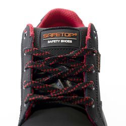 CAMPIO, zapato S3 casual de cordones en cuero flor vacuno DESCAT