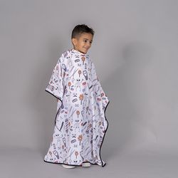 Capa De Peluqueria Infantil Estampada