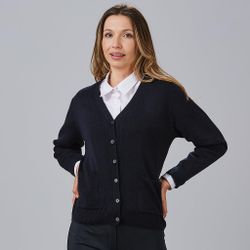 Cardigan Punto Mujer "Red Line"