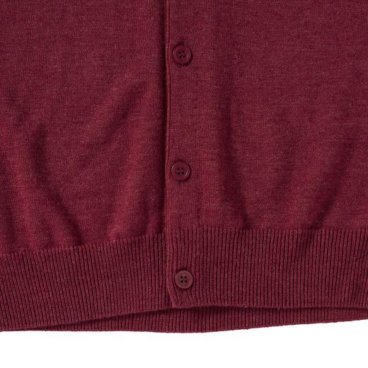 Ärmellose Strickjacke mit V-Ausschnitt für Herren