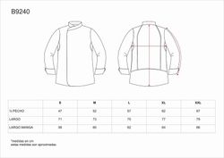 Kombinierte Küchenjacke mit AV-Verzierungen Bird-Eye-Stoff an Armloch und Rücken Fleckenresistent White Grey Orange AV
